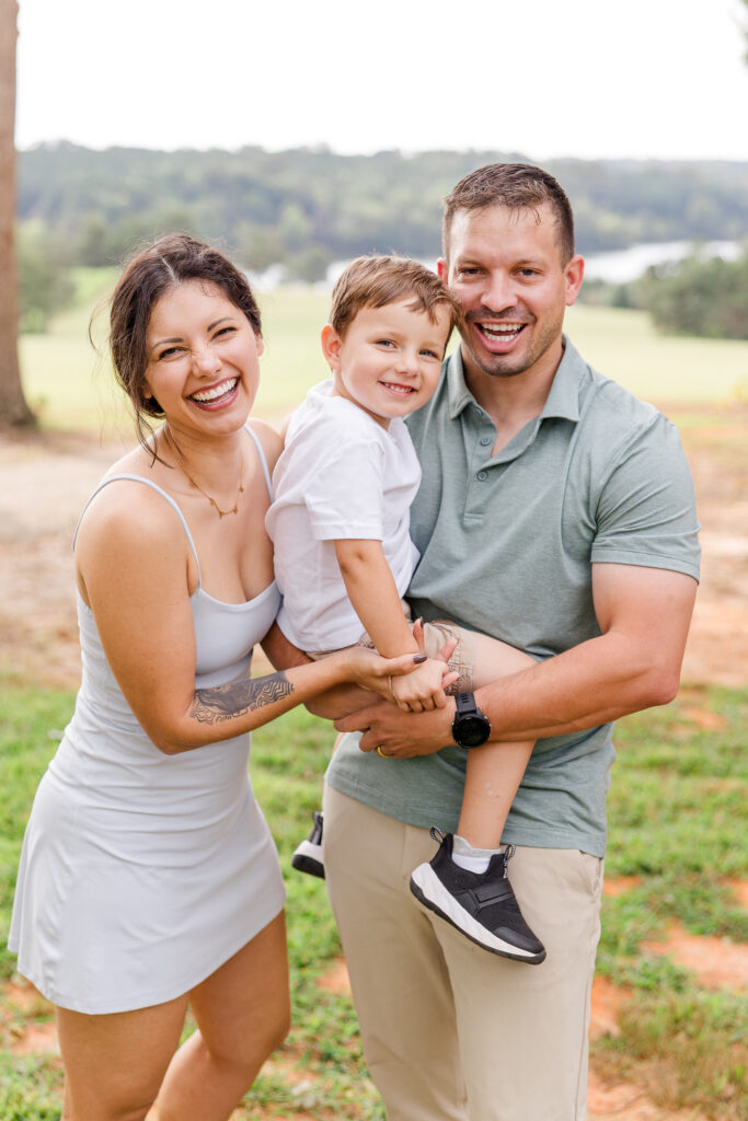 Family session at Smith Mountain Lake
