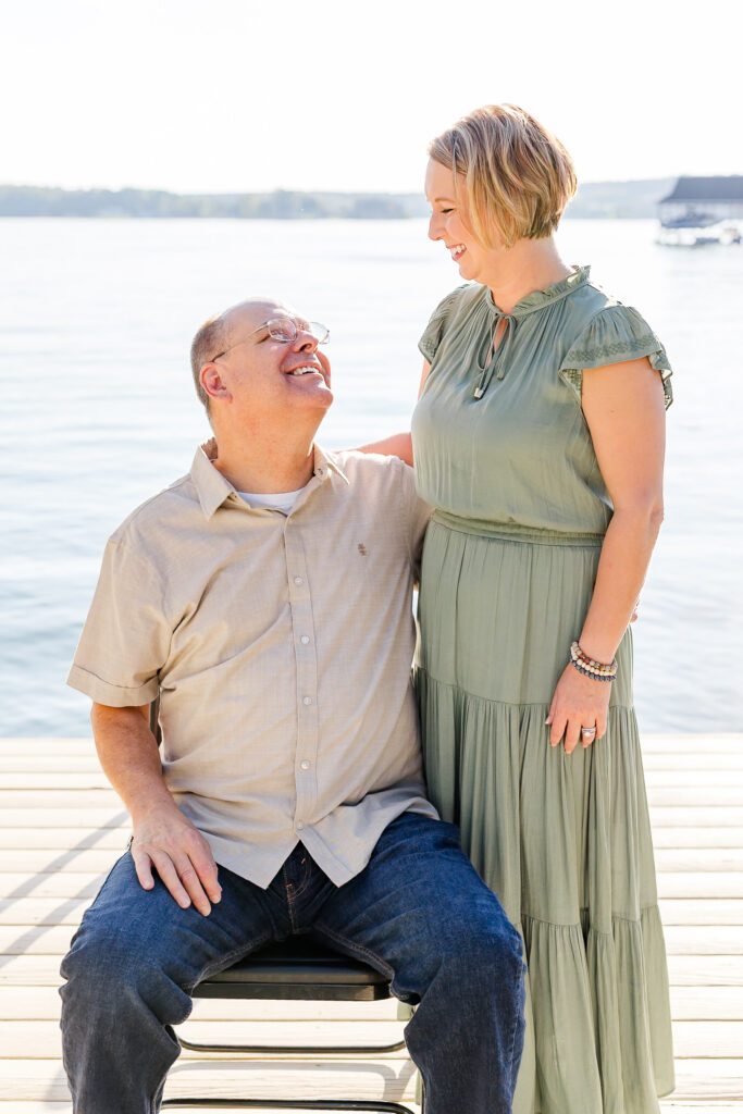 Family session at Smith Mountain Lake
