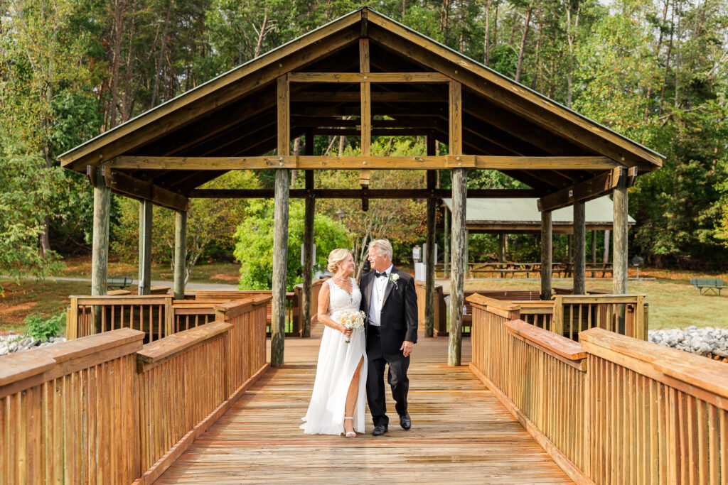 Smith Mountain Lake Community Park Wedding
